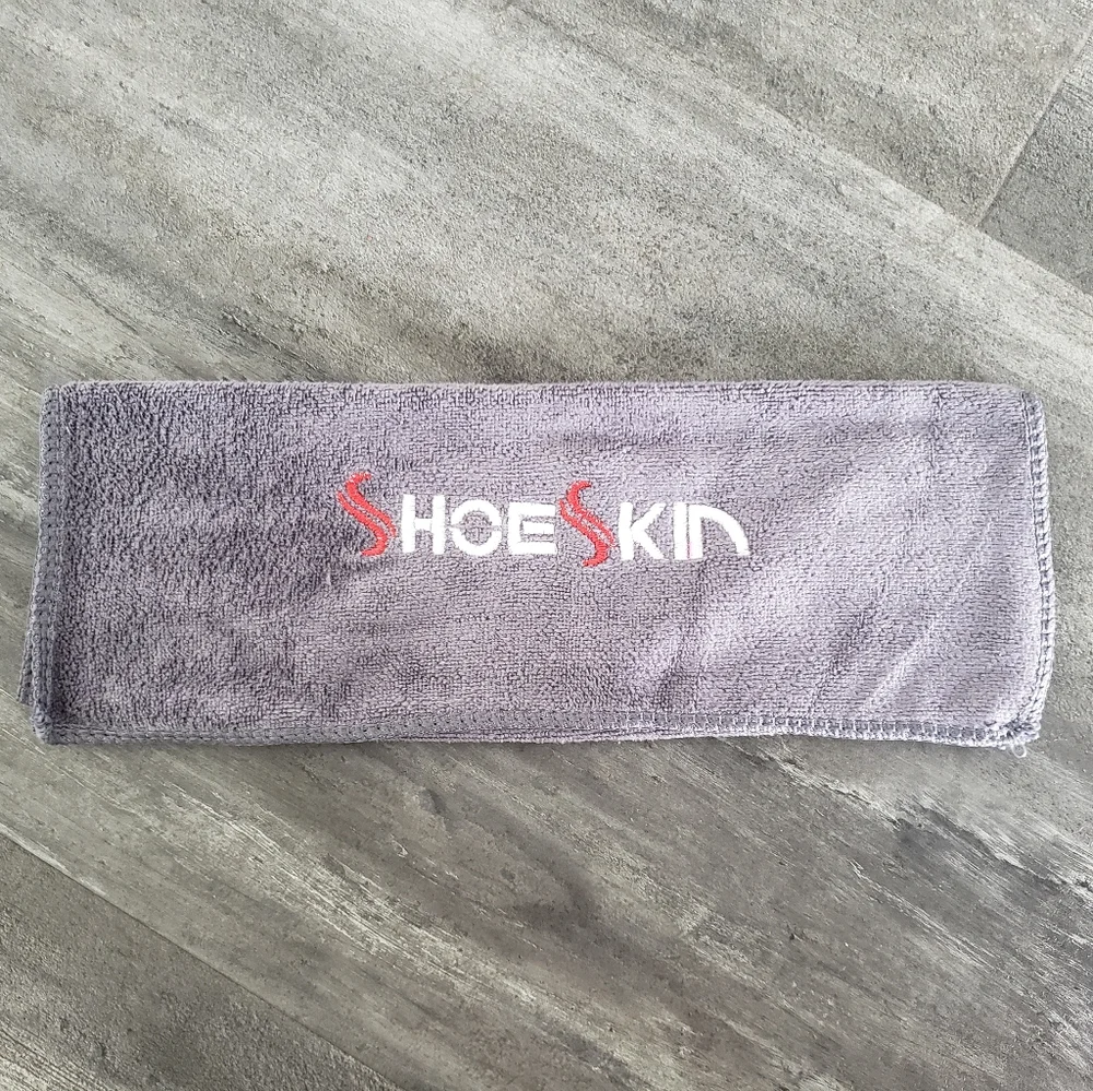 Grey Shoe Skin Microfiber Cloth